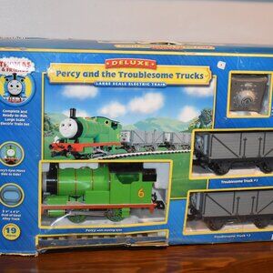 Thomas & Friends Deluxe Percy and the Troublesome Trucks Large Scale Electric